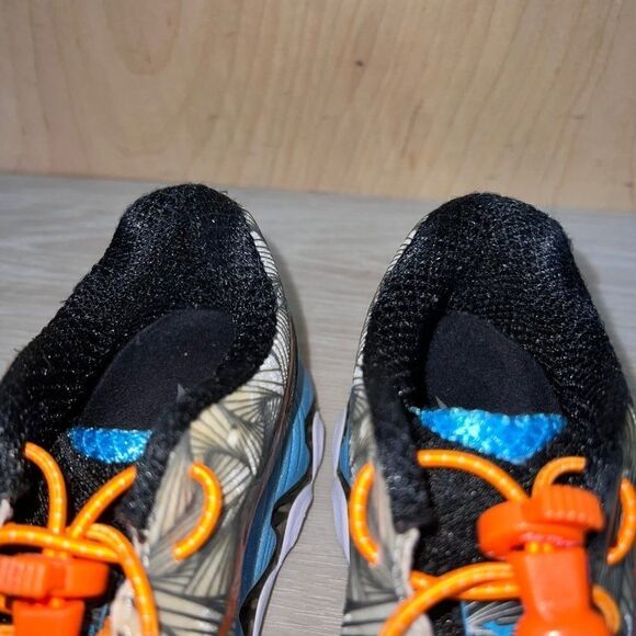 Mizuno Wave Paradox 4 White/Black/Orange/Blue Women's 6.5 - Picture 10 of 10